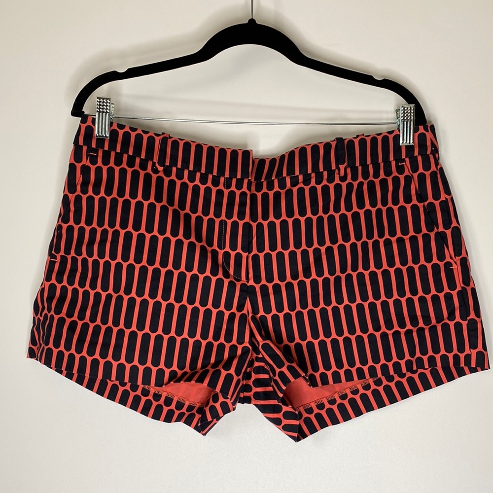 Michael Kors Women’s Red and Black Patterned Shorts